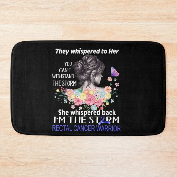 Item preview, Rectal Cancer Warrior I'm The Storm Rectal Cancer Awareness designed and sold by Hatjar.