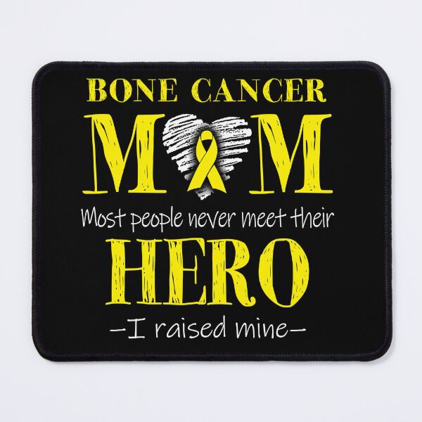 Item preview, Proud Bone Cancer Mom HERO I Raised Mine designed and sold by Mnrshirley.
