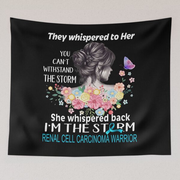 Item preview, Renal Cell Carcinoma Warrior I'm The Storm Renal Cell Carcinoma Awareness designed and sold by Hatjar.