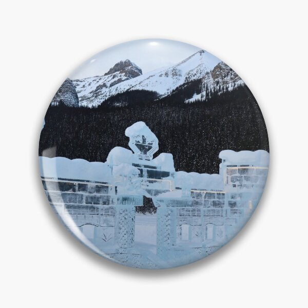 Item preview, Frozen Ice Castle with Mountain Views designed and sold by ClarissaFlora.
