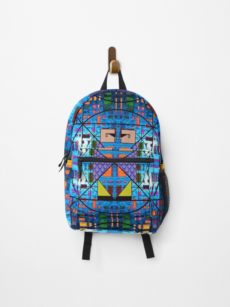 Thumbnail 1 of 3, Backpack, Reflection. designed and sold by CubismArtist.