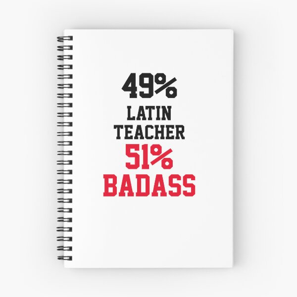 Item preview, Badass Latin Teacher designed and sold by Yay Design.