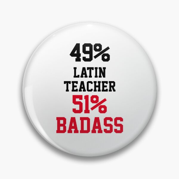 Artikelvorschau, Badass Latin Teacher entworfen und verkauft von Yay Design.