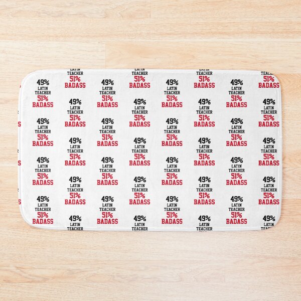 Item preview, Badass Latin Teacher designed and sold by Yay Design.