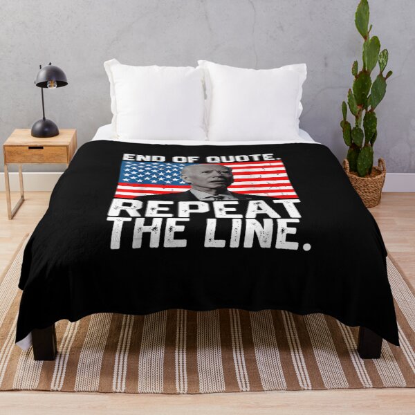 Item preview, End Of Quote Repeat The Line Funny Joe Biden End Of Quote Repeat The Line - End Of Quote Repeat The Line US President Joe Biden’s gaffe designed and sold by bilal233.