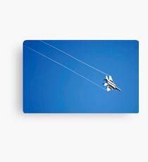 An F-15A Eagle in flight. Canvas Print