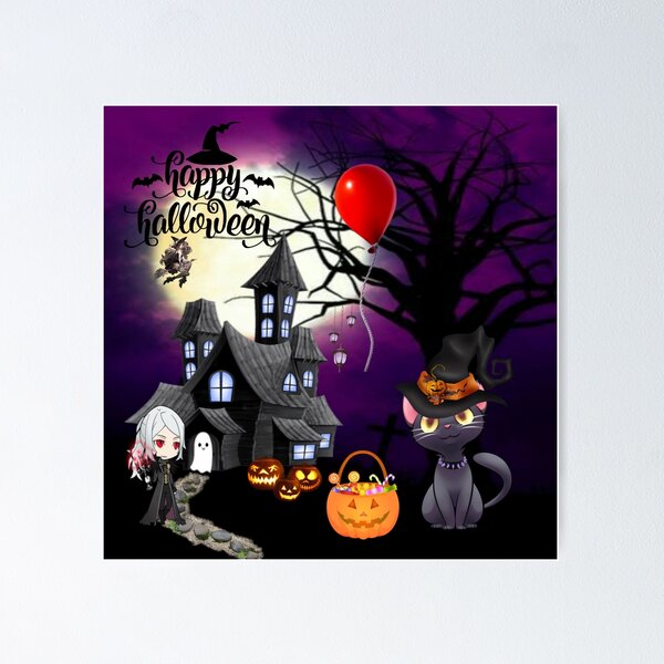 Item preview, Trick or treat kitty designed and sold by BOSTONDesigngal.