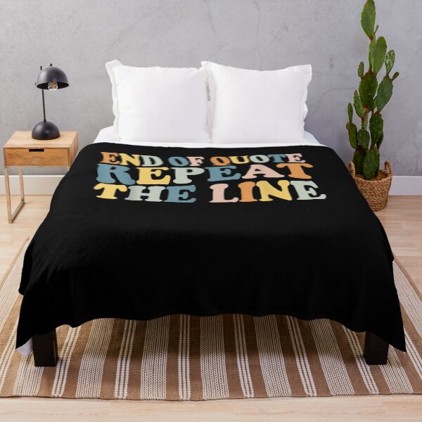 Item preview, End Of Quote Repeat The Line Funny Joe Biden End Of Quote Repeat The Line - End Of Quote Repeat The Line US President Joe Biden’s gaffe designed and sold by bilal233.