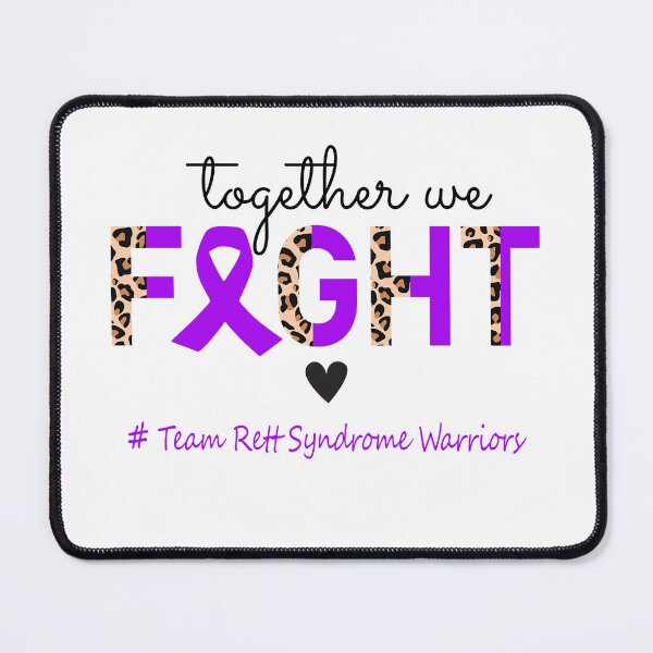 Item preview, Rett Syndrome Awareness Together We Fight Team Rett Syndrome Warriors designed and sold by whlrcheryl.