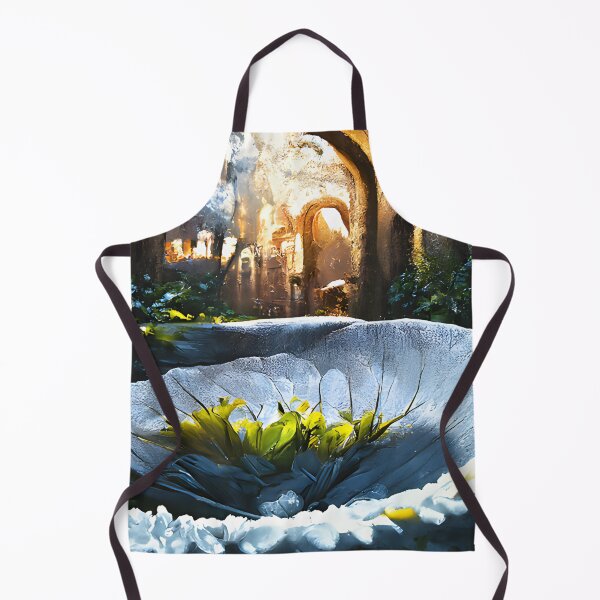 Item preview, Baño de pájaros en un jardín con gardenias designed and sold by fizzribbit.