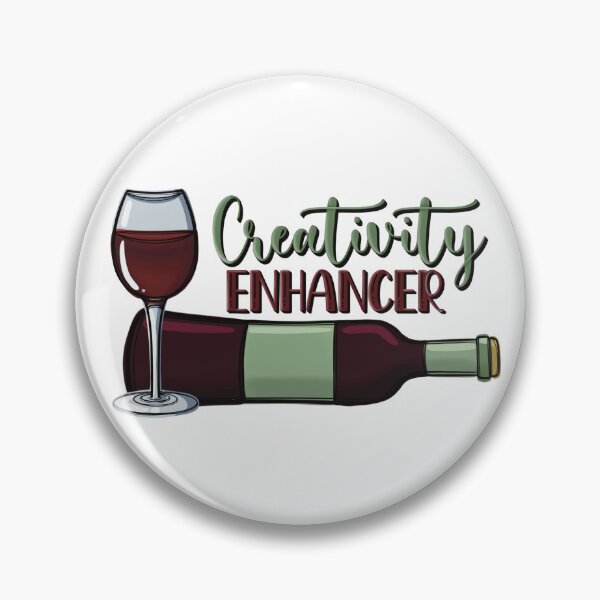 Item preview, Creativity Enhancer- Wine designed and sold by For Art Sake.