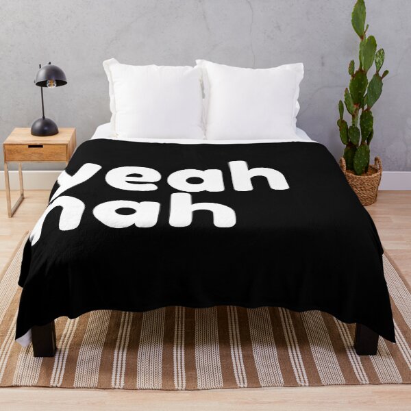 Item preview, Yeah Nah. Funny Sarcastic NSFW Rude Inappropriate Saying designed and sold by That Cheeky Tee.