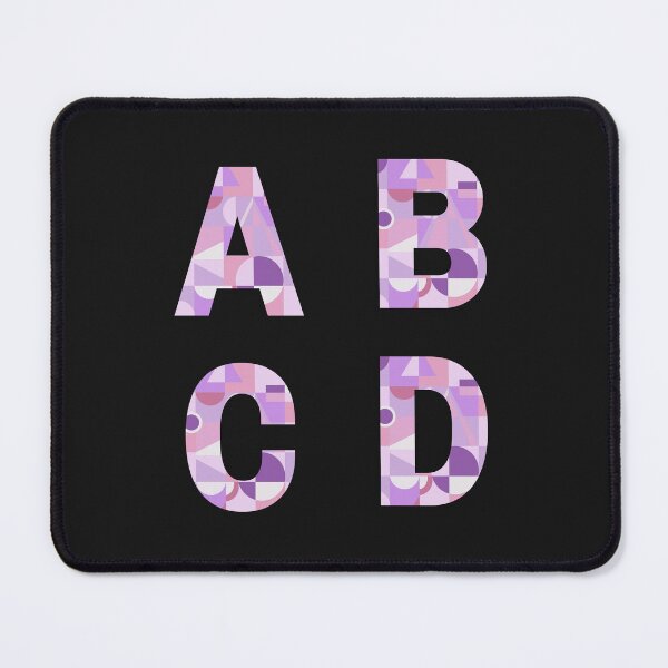 Item preview, Alphabet stickers in different shades of purple designed and sold by murielsfaith.