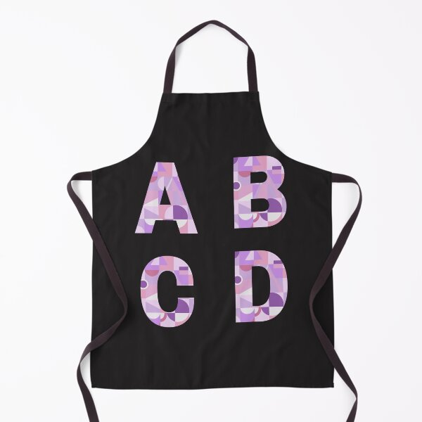 Item preview, Alphabet stickers in different shades of purple designed and sold by murielsfaith.