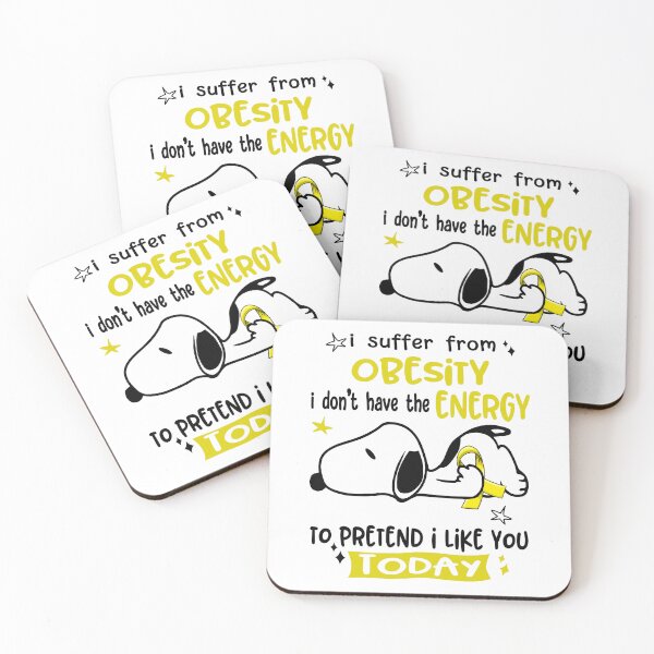 Item preview, I Suffer From Obesity I Do Not Have The Energy To Pretend I Like You Today designed and sold by Wlsnpeggy.