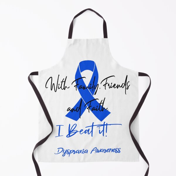 Item preview, Dyspraxia Warrior - With Family, Friends, and Faith - I BEAT IT! designed and sold by Robbsyn.
