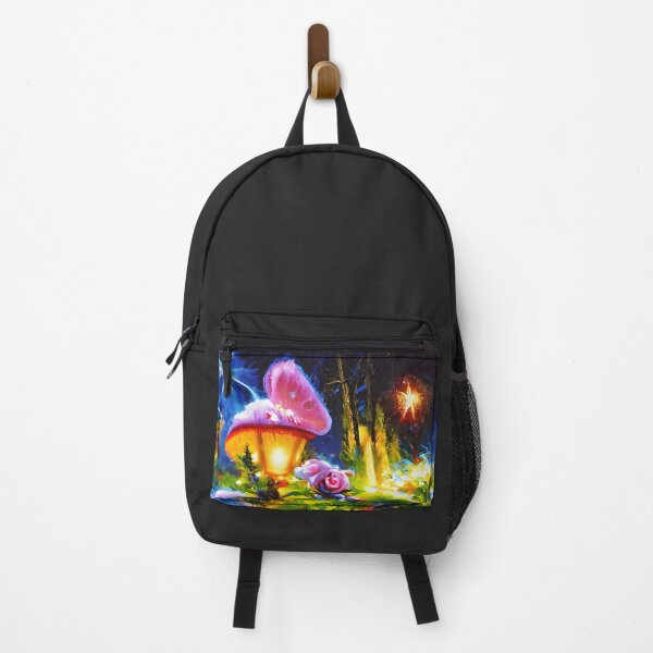 Item preview, Magical enchanted fairy butterfly forest designed and sold by fizzribbit.