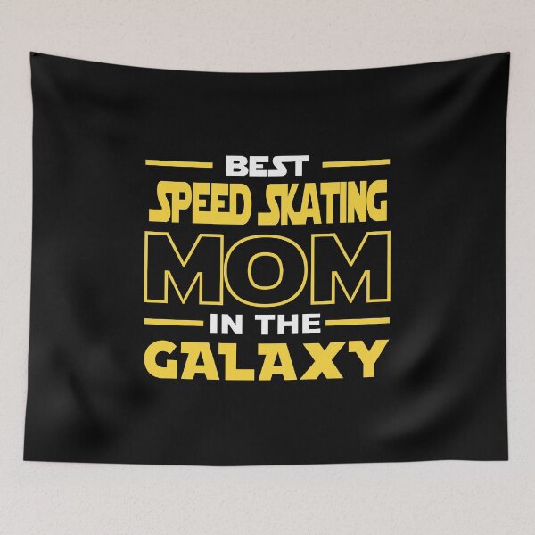 Item preview, Best Speed Skating  Mom In The Galaxy shirt, Speed Skating  Dad Mom Girls Lovers Birthday Christmas Mothers Day Quotes Design Gift designed and sold by xlnv.