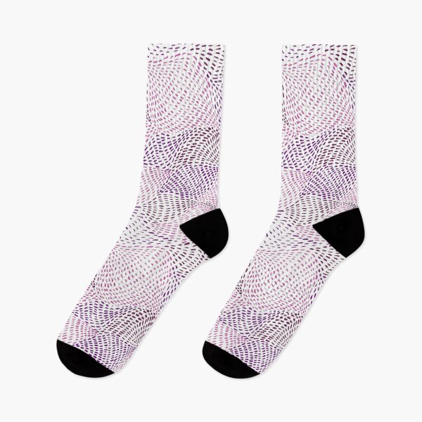Item preview, Abstract pink and purple pointillist pattern on a white background designed and sold by anaskwi.