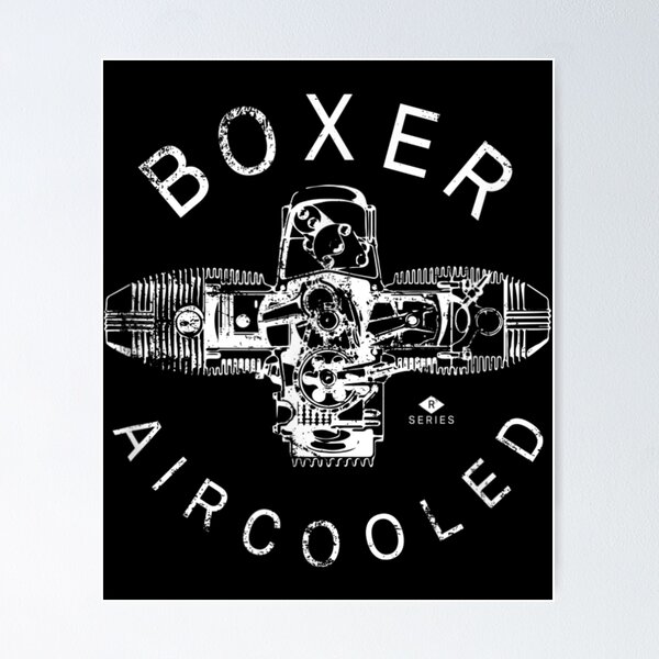 The Legendary hotsell Let's Box - Boxer Engine Poster. 11x17 Screen printed by hand.