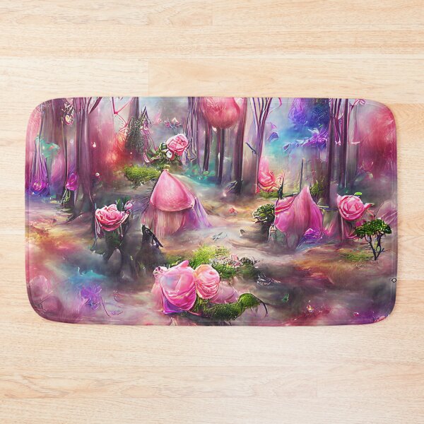 Item preview, Abstract Blooming Rose Forest designed and sold by fizzribbit.