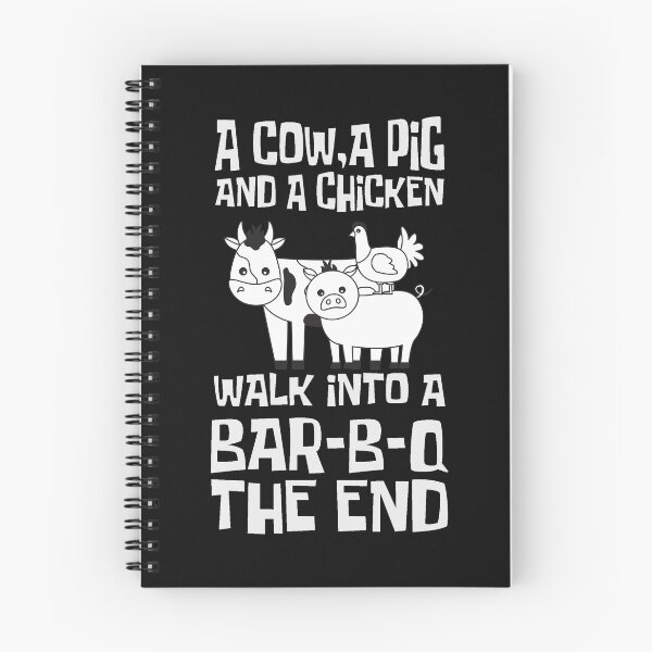 Item preview,  A COW, A PIG AND A CHICKEN BARBECUE LOVERS,MASTER BBQ,SUMMER BBQ designed and sold by DanaMire.