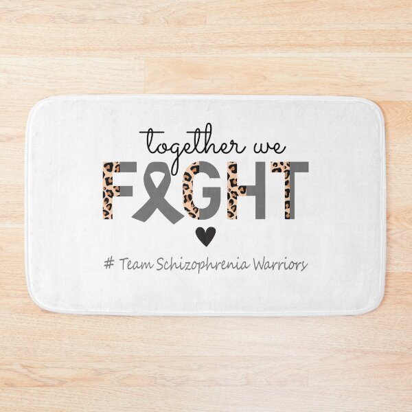 Item preview, Schizophrenia Awareness Together We Fight Team Schizophrenia Warriors designed and sold by whlrcheryl.