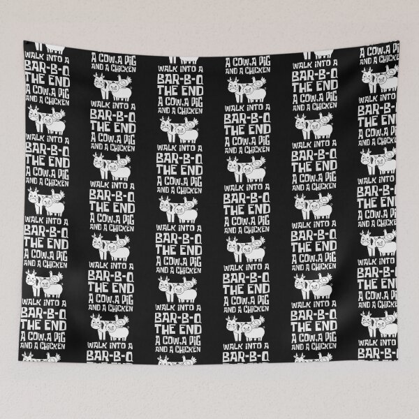 Item preview,  A COW, A PIG AND A CHICKEN BARBECUE LOVERS,MASTER BBQ,SUMMER BBQ designed and sold by DanaMire.