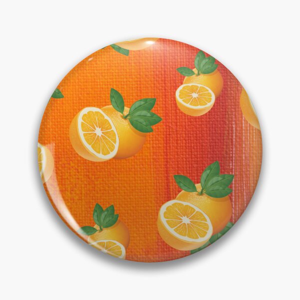 Item preview, Orange Citrus Fruit Ombre Pattern designed and sold by ArtMeetsPizza.