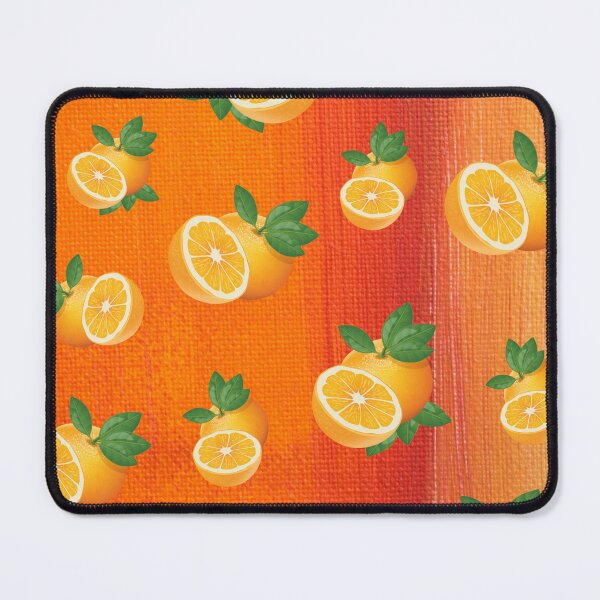 Item preview, Orange Citrus Fruit Ombre Pattern designed and sold by ArtMeetsPizza.