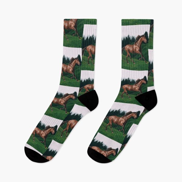Item preview, Horse On A Hill designed and sold by JZCustom Art Sales.
