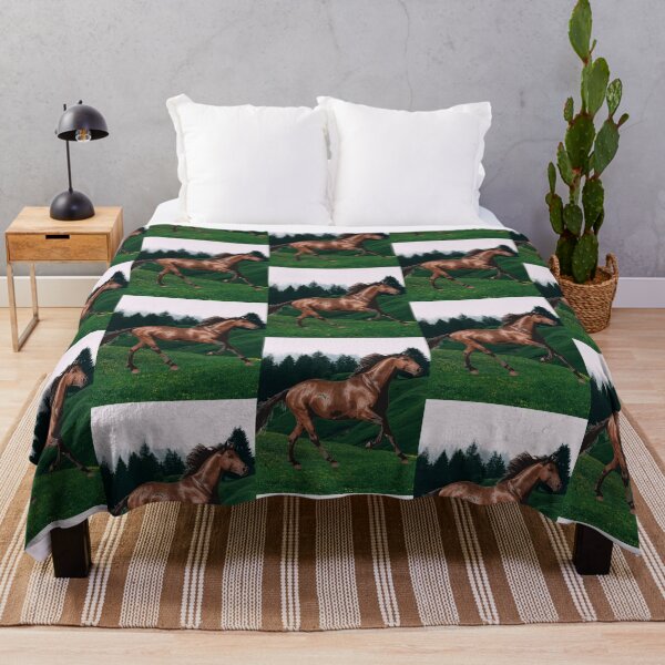 Item preview, Horse On A Hill designed and sold by JZCustom Art Sales.