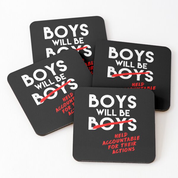 Item preview, Boys Will Be Held Accountable For Their Actions designed and sold by AgnesGeller.