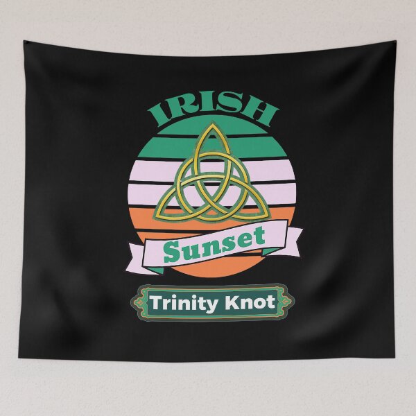 Item preview, Irish Sunset Trinity Knot designed and sold by IrishPOD.