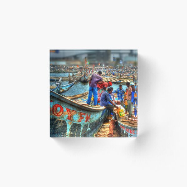 Wrap Up at Tema No 1 Acrylic Block