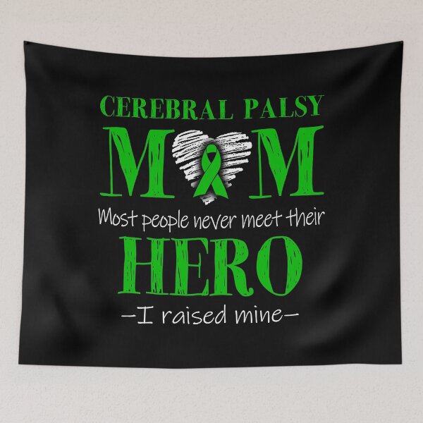 Item preview, Proud Cerebral Palsy Mom HERO I Raised Mine designed and sold by Mnrshirley.