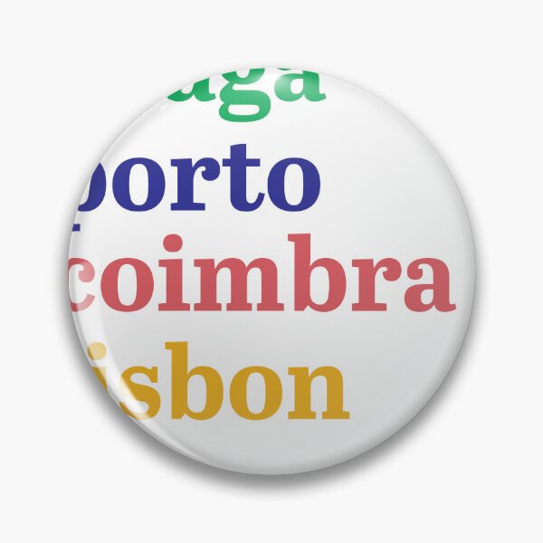 Item preview, Top Cities in Portugal designed and sold by letsgoto.