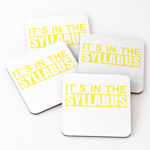 Item preview, Funny Professor | Tenured Professor | It's In The Syllabus designed and sold by campingforge.