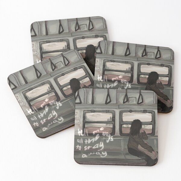 Item preview, dibujo viajando solo designed and sold by Samipuppy13-.