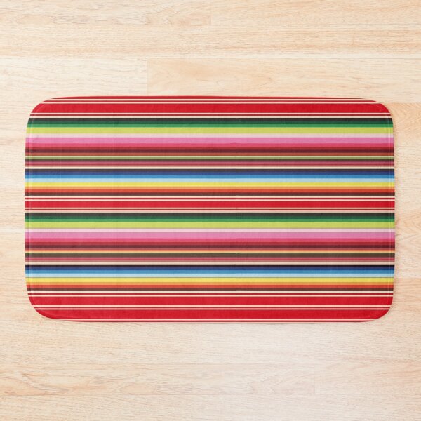 Item preview, Serape Mexican serape blanket vibrant colorful stripes zarape lines modern zerape designed and sold by T-Mex.