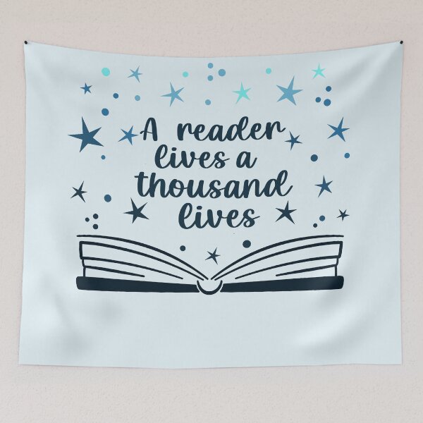 Item preview, A Reader Lives a Thousand Lives designed and sold by Celticrose721.