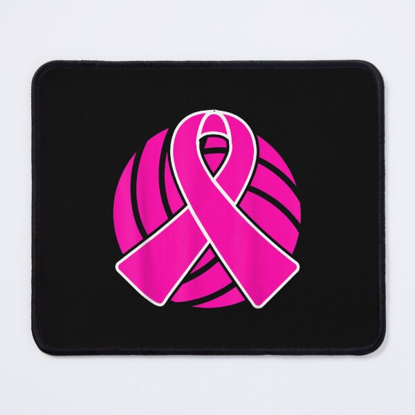 Item preview, Breast Cancer Volleyball Player Pink Ribbon Awareness designed and sold by RichardMarkham.