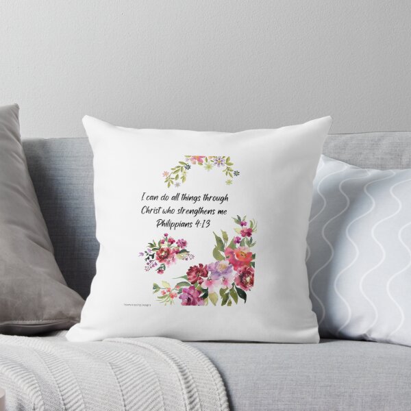 Item preview, Bible scripture Philippians 4:13 designed and sold by PalomaHealing24.