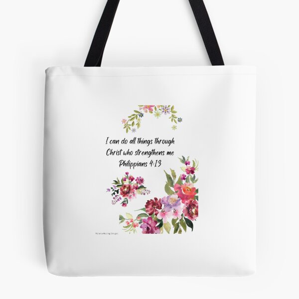 Item preview, Bible scripture Philippians 4:13 designed and sold by PalomaHealing24.
