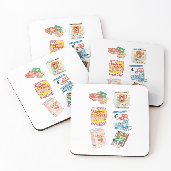 Item preview, Asian Snacks designed and sold by PeachGummyArt.