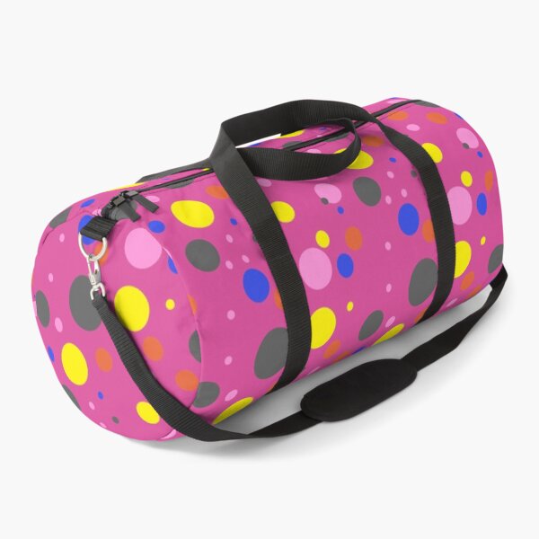 Item preview, Summer 80s 70s 60s Eighties Seventies Sixties Retro Vintage Polka Dots Dots Dots Polka Dots Poka Dots Circles Orange Red Yellow Lime designed and sold by fairy-taler.