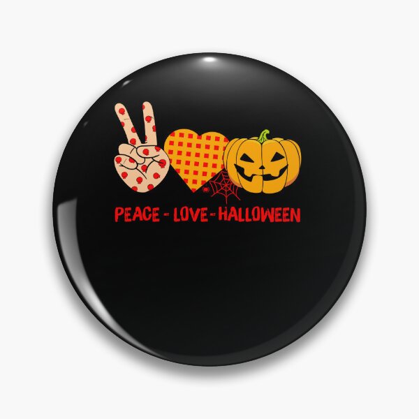 Aperçu de l'œuvre Citrouille d'automne mignonne | Célébration d'automne|Peace Love Halloween créée et vendue par campingforge.