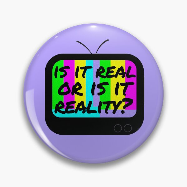 Item preview, Real or reality? TV designed and sold by FullOfGrace Design Co..