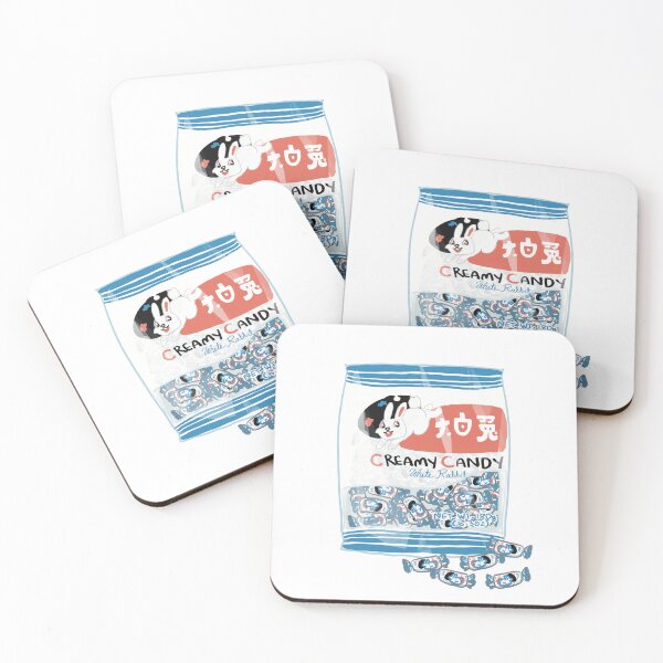 Item preview, White rabbit candy designed and sold by PeachGummyArt.