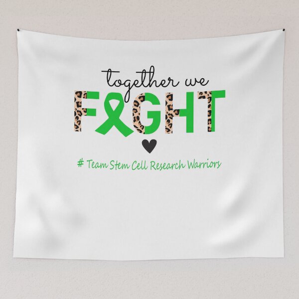 Item preview, Stem Cell Research Awareness Together We Fight Team Stem Cell Research Warriors designed and sold by whlrcheryl.